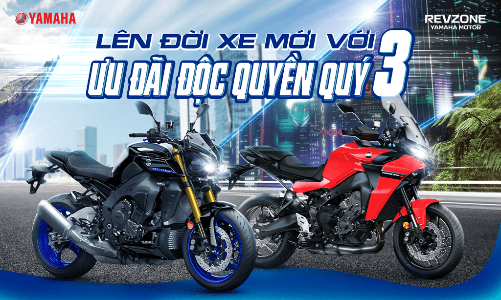 Revzone Yamaha Motor tung ưu đãi độc quyền quý 3/2024